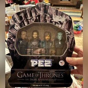 Game of Thrones The Iron Anniversary PEZ Dispenser Set $12